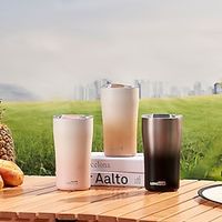 304 Stainless Gradient Vacuum Tumbler 360500ml High-Looking Coffee Cup Thermos Cup Stainless Steel Large Capacity Men's Cola And Female Students' Portable New Water Cup Lightinthebox - thumbnail
