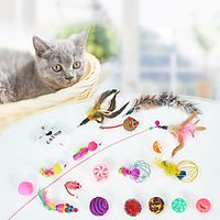 Interactive Toy Ropes Cat Toys Set Cat Pet Exercise Releasing Pressure Plastic Metal Gift Pet Toy Pet Play miniinthebox Interactive Toy Ropes Cat Toys Set Cat Pet Exercise Releasing Pressure Plastic Metal Gift Pet Toy Pet Play miniinthebox