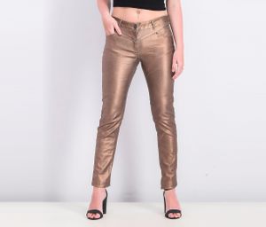 Womens Skinny Pants  Brown