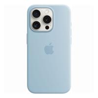 Apple iPhone 15 Pro Silicone Case with MagSafe - Light Blue