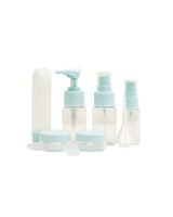 Homesmiths 6 Piece Refillable Cosmetics Travel Bottle Set