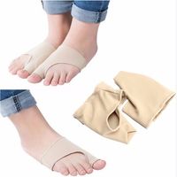 1 Pair Elastic Big Toe Bunion Pad Hallux Valgus Protector Corrector Sleeves