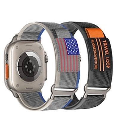 Solo Loop Compatible with Apple Watch band 38mm 40mm 41mm 42mm 44mm 45mm 49mm Braided Elastic Stretchy Silicone Strap Replacement Wristband for iwatch Ultra 2 Series 9 8 7 SE 6 5 4 3 2 1 miniinthebox