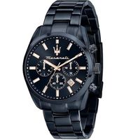 Maserati Attrazione 43mm Mult Blue Dial Br Blue Men's Watch - R8873626003