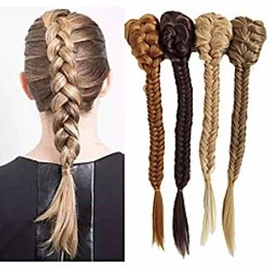20inch long synthetic fishtail braids drawstring rope with claw clip ponytail extension (f2210) Lightinthebox