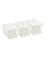 Keyway Storage Basket with Handle Medium Set of 3