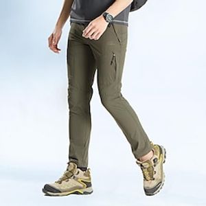 Men's Hiking Pants Trousers Work Pants Summer Outdoor Breathable Water Resistant Quick Dry Stretch Pants  Trousers Bottoms Black Grey Climbing Camping  Hiking  Caving L XL 2XL 3XL 4XL Lightinthebox