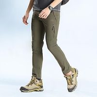 Men's Hiking Pants Trousers Work Pants Summer Outdoor Breathable Water Resistant Quick Dry Stretch Pants  Trousers Bottoms Black Grey Climbing Camping  Hiking  Caving L XL 2XL 3XL 4XL Lightinthebox - thumbnail