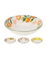 Koopman 26cm Bowl Stoneware Assorted 1 Piece