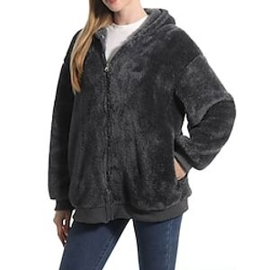 Adults' Nightwear Oversized Hoodie Blanket Wearable Blanket With Pocket Solid Color Onesie Pajamas Arctic Fleece Cosplay For Men's Women's Carnival Animal Sleepwear Cartoon miniinthebox