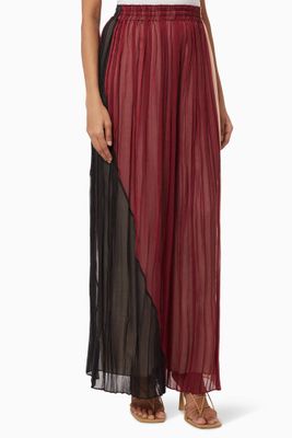 Gathered Wide Leg Pants Gathered Wide Leg Pants