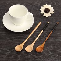 Wooden Phoebe Kitchen Utensil Set Cook Tool Wood Spoon Strong Spoon