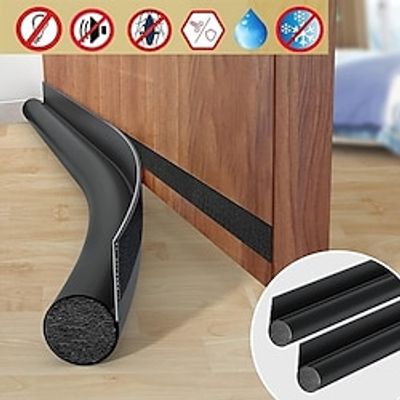 1pc Door Seam Strip, Door Bottom Sealing Strip, Wear-Resistant Sealing Strip Windproof And Insect-Proof Sealing Strip miniinthebox