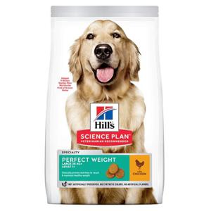 Hill's Science Plan Adult Perfect Weight Large Breed Dog Food With Chicken - 12Kg