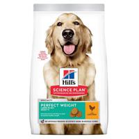 Hill's Science Plan Adult Perfect Weight Large Breed Dog Food With Chicken - 12Kg