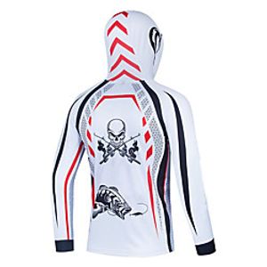 CAWANFLY Men's Hoodie Jacket Fishing Jacket Outdoor Long Sleeve UPF50 UV Protection Quick Dry Waterproof Zipper Lightweight Jacket Top Autumn  Fall Spring Summer Athleisure Fishing Camping  Hiking Lightinthebox