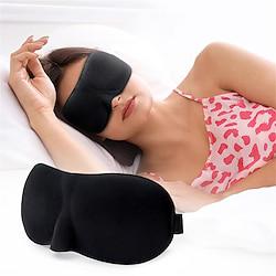 3D Upgraded Sleep Mask for Men and Women - Provides Total Darkness, Breathable, Ideal for Students, Relieves Fatigue, Blackout Eye Mask Lightinthebox