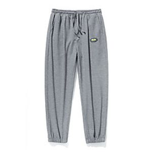 Men's Sweatpants Running Pants Hiking Pants Trousers Drawstring Winter Summer Outdoor Windproof Soft Stretchy Comfortable Elastic Waist Bottoms Grey White Black Winter Sports M L XL XXL XXXL Lightinthebox