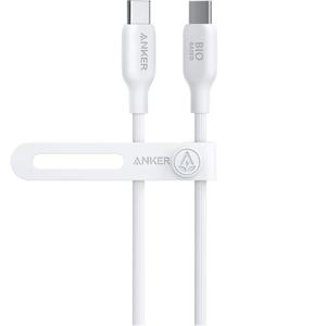 Anker USB-C to USB-C Cable | 3 feet Bio-Based | White Color | A80F1H21