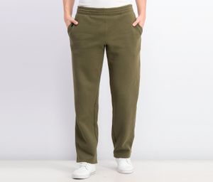 Mens Open-Hem Fleece Sweatpants  Native Green