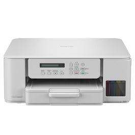 Brother Wireless All In One Ink Tank Printer, Automatic Duplex Print, Wireless & Mobile Print, Compact Design, White [BG-DCPT536DW]