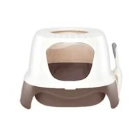 Pakeway Ark Series Rocket Cat Litter Box-55.8X51X39cm Coffee Pakeway Ark Series Rocket Cat Litter Box-55.8X51X39cm Coffee