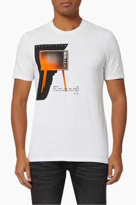 Retro TV Jersey T-shirt Retro TV Jersey T-shirt