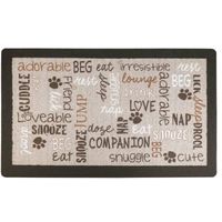 Drymate Mats For Dogs & Cats Linen Tan 12 X 20 Inch - 30 Cms X 50 Cms
