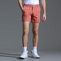 Men's Shorts Work Shorts Button Pocket Stripe Comfort Short Holiday Beach Weekend Fashion Casual Pink Orange Lightinthebox