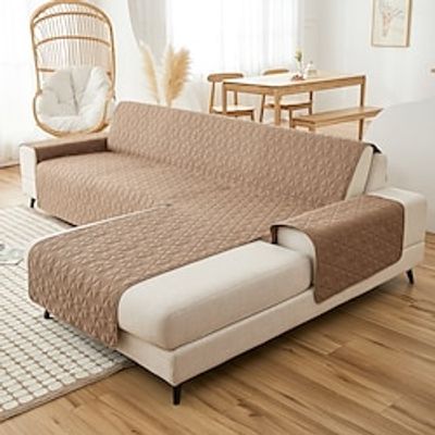 Waterproof Sofa Cover for Dogs Pet, Couch Cushion Cover Sectional Sofa Throw Towel Slipcover, Anti Scratch Furniture Protector for Love Seat, Arm Chair miniinthebox