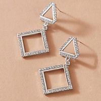 Women's Earrings Classic Stylish Simple Romantic Classic Modern Earrings Jewelry Silver For Party Evening Vacation Beach Promise Festival 1 Pair Lightinthebox - thumbnail
