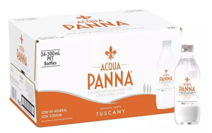 Acqua Panna Mineral Water Plastic Bottles (24x500ML)