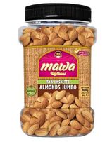 Mawa Unsalted Roasted Almonds 500g (Plastic Jar)