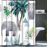 Bathroom Shower Curtains  Hooks Classic Polyester Creative Lightinthebox - thumbnail