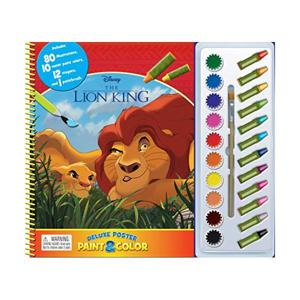 Disney Lion King Deluxe Poster Paint & Color | Phidal