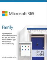 USA Microsoft 365 Family - 2 to 6 People (Instant E-mail Delivery)