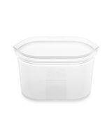 Zip Top 16oz Reusable Silicon Food Storage Small Bag Dish Frost