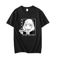 Inspired by SPY×FAMILY Loid Forger Yor Forger Anya Forger T-shirt Cartoon 100% Polyester Anime Harajuku Graphic Kawaii T-shirt For Men's  Women's  Couple's Lightinthebox - thumbnail