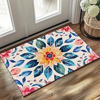 3D Flower Doormat Kitchen Mat Floor Mat Non-Slip Area Rug Oil Proof Rug Indoor Outdoor Mat Bedroom Decor Bathroom Mat Entrance Entryway Rug Lightinthebox