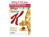 Kellogg's Special K Oats & Honey (Pack Of 10 X 420g)