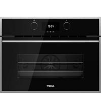 TEKA Built-in 45cm SurroundTemp Compact Multifunction Oven with Microwave | HydroClean® ECO Cleaning | 11 Cooking Modes | Grill | Touch Control Pa...