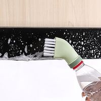 Creative Multi-Purpose Cleaning Brush Can Connect Mineral Water Bottles Dry And Wet Dual-Purpose Cleaning Brush Household Dead Corner Gap Brush miniinthebox