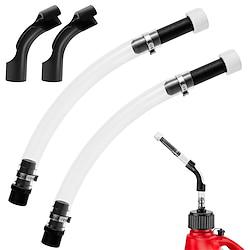 2pcs Racing Fuel Filler Jug Hose With 2 Hose Bender Durable Gas Can Hose Transparent Fuel Jug Hose Professional Fuel Filler Hose Kit Lightinthebox