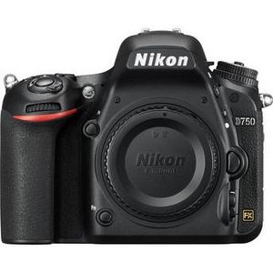 Nikon D750 Body Only - 24.3 MP, SLR Camera, Black