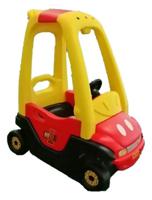 Megastar Ride On Step It Push Car With Openable Doors - Red (UAE Delivery Only)