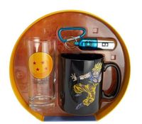 Abystyle Dragon Ball Pck premium Glass 29cl, Keychain 3D & Mug HC DBZ - 62823