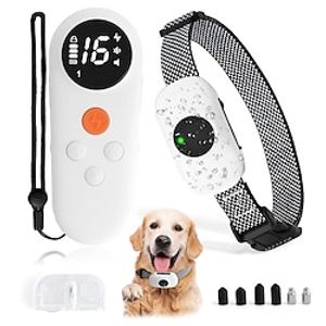 Dog Shock Collar MODUSKYE Vibration Dog Training Collar with Remote 1640FT Rechargeable RC E-Collar Waterproof Collars with 3 Training Modes Locked for All Dog Breeds Sizes Lightinthebox