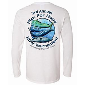CAWANFLY Men's Fishing Shirt Outdoor Long Sleeve UPF50 UV Protection Quick Dry Lightweight Breathable Top Autumn / Fall Spring Summer Athleisure Fishing Camping  Hiking White / Micro-elastic miniinthebox