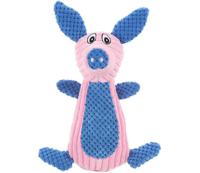 Plush Pet Squeakz Ely, Baby Piggie, Papa Piggie Dog Toy ( Small) - 22 X 13 X 5.5Cm