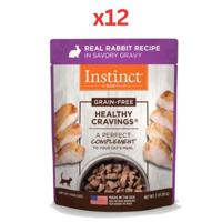 Instinct Healthy Cravings Rabbit Wet Cat Food 85G (Pack of 12)